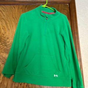 Under armor green fleece
